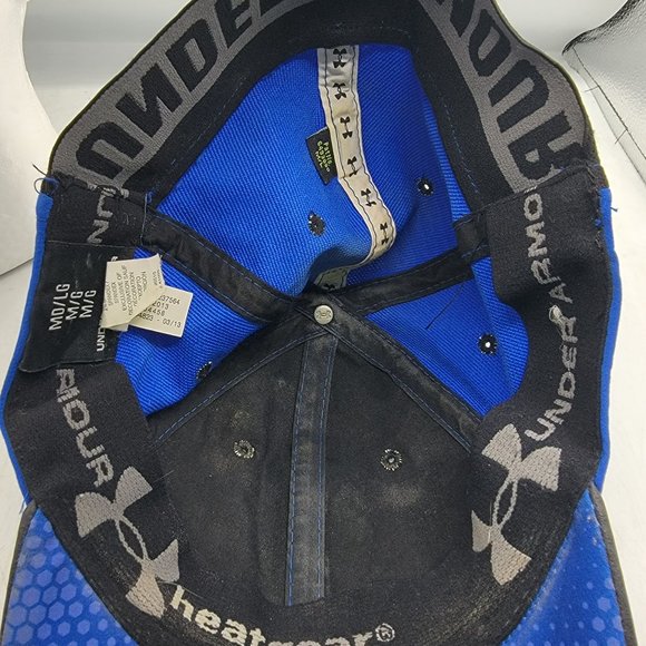 Under Armour Adults Medium Large Blue Athletic Outdoors Hat Cap Lightweight - Picture 7 of 10